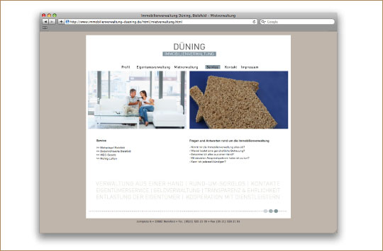 Immobilienverwaltung Düning